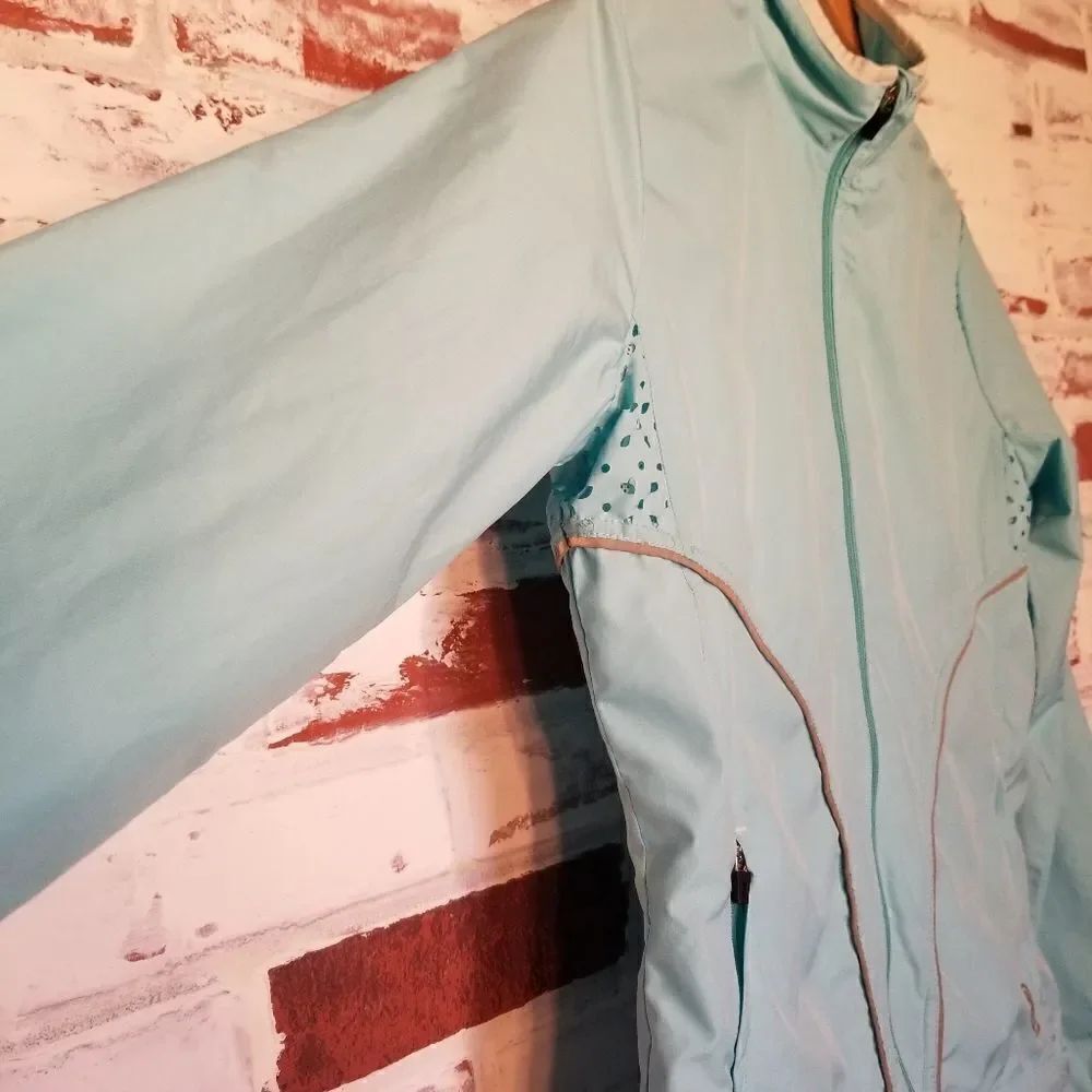 Lucy Aqua Track Jacket Windbreaker S - Picture 5 of 9